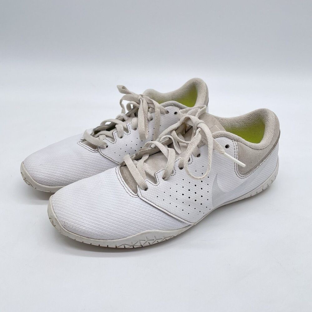 Nike Cheer Sideline IV White Cheer Shoes Women’s 5T 943790-100